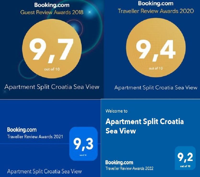 Apartment Split Croatia Sea View Luaran gambar